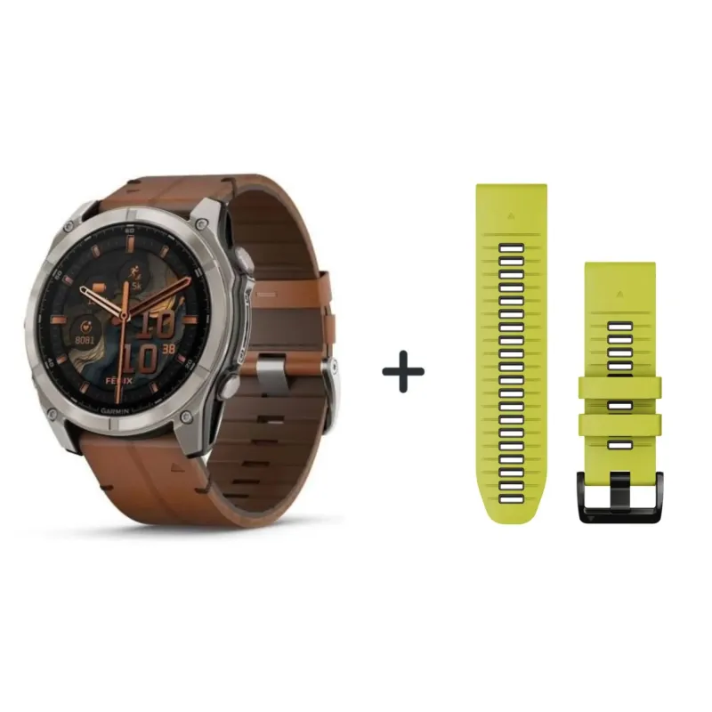 Garmin fēnix® 8 - 51 mm AMOLED Sapphire Graphite/Titanium Titan 010-02907-21